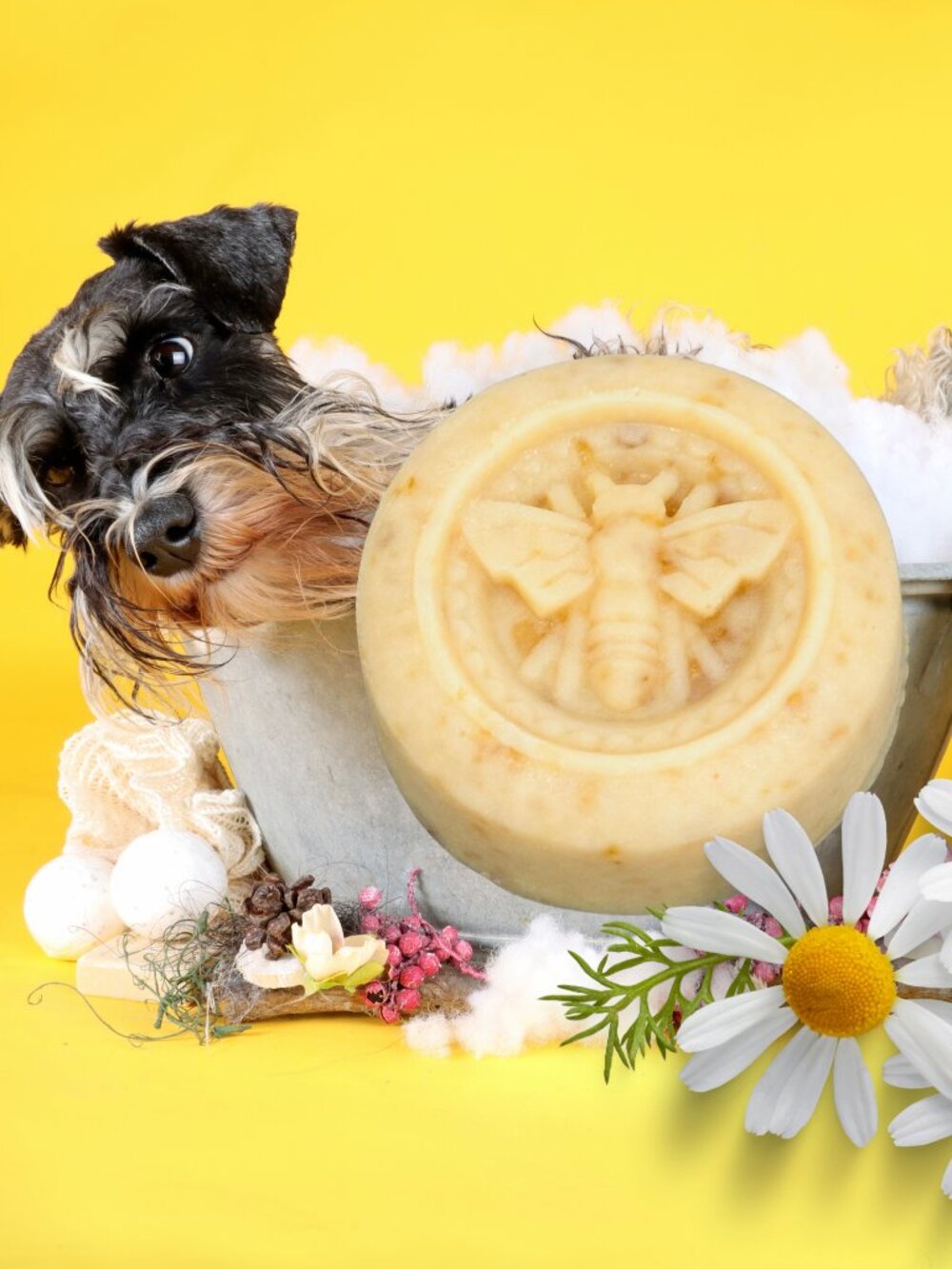 Phat Bath & Body Whole Milk, Oatmeal & Honey Fur Baby Honeybee Soap - Chamomile